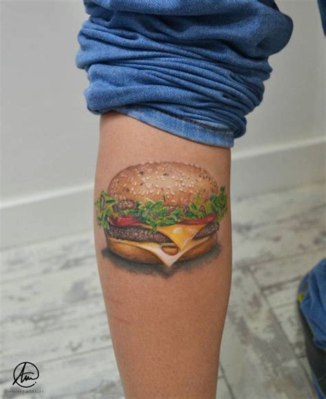 Las 10 mejores ideas e inspiración sobre hamburguesa tattoo